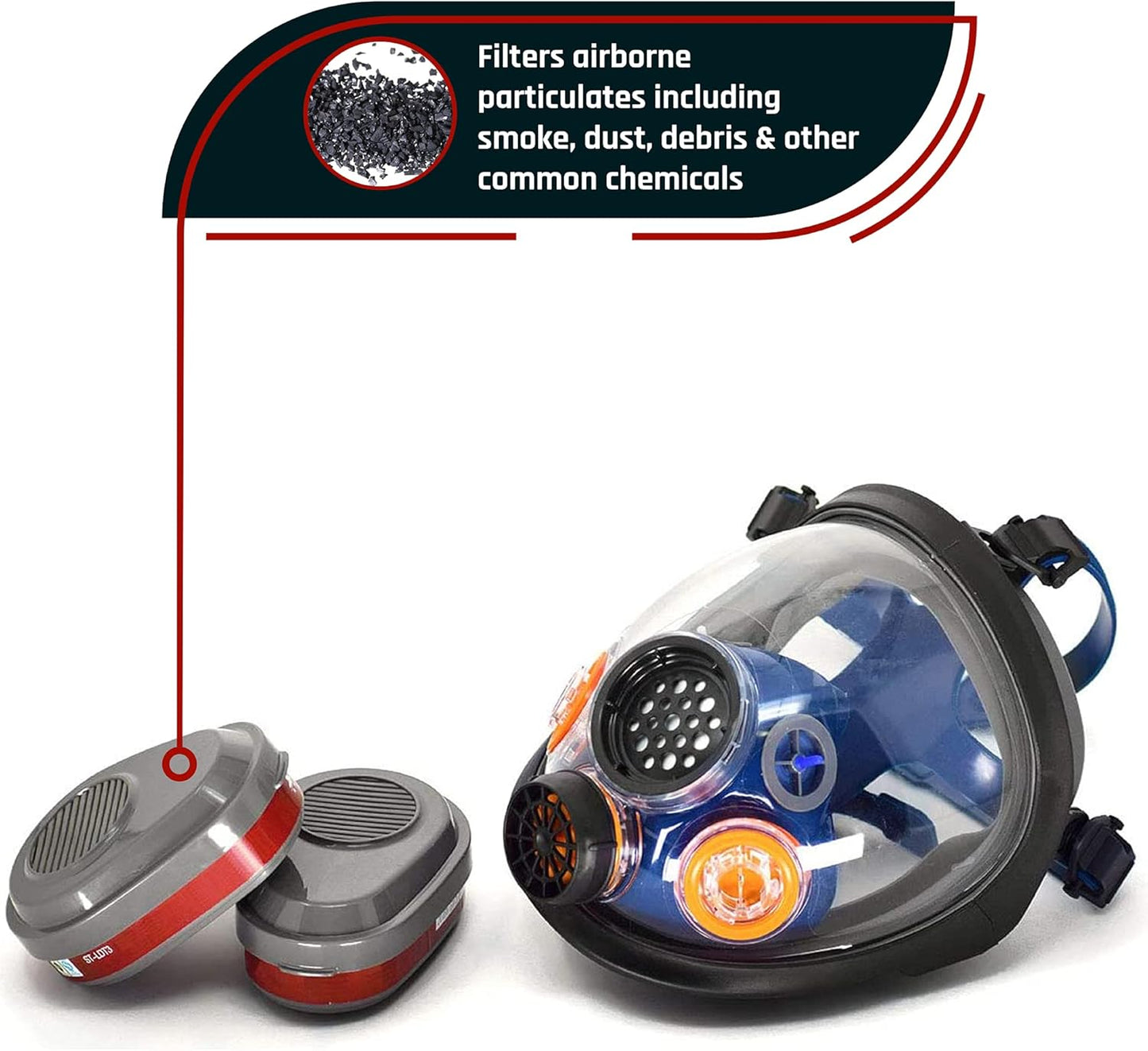 Parcil Distribution PD-101 Light Amber Respirator