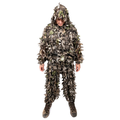 Arcturus 3D Leafy Ghillie Suit -1,000 Laser-Cut Leaves | Lightweight, Breathable Camouflage for Hunting, Paintball & Airsoft