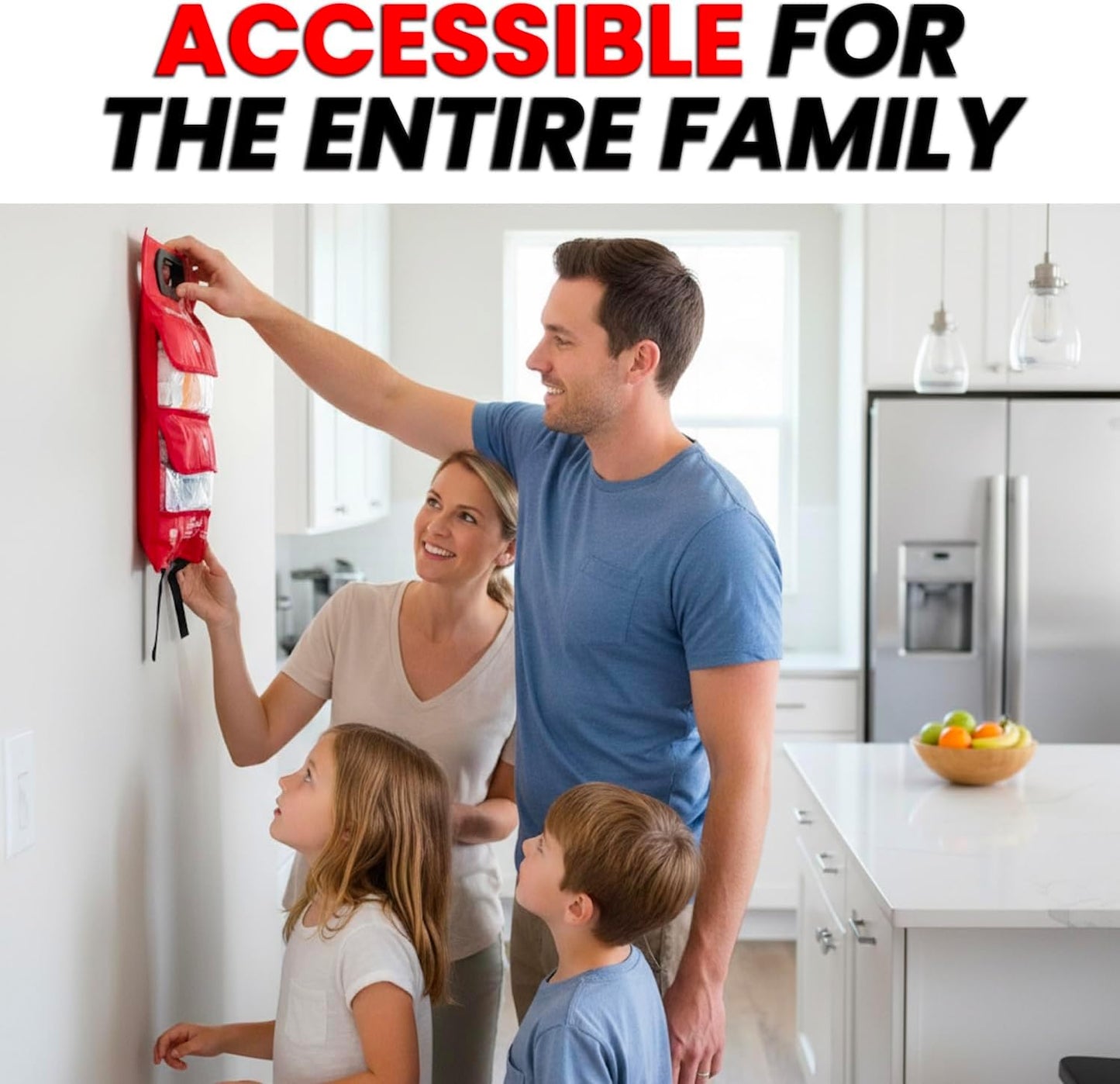 Fire Blanket Emergency Kit with Burn Gel First Aid Supplies - Prepared Hero 2-in-1 Kitchen Fire Suppression Blanket 1076°F & Complete Burn Treatment Kit - Home, RV, Camping Safety - CE Certified