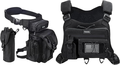 Jueachy Drop Leg Bag+Jueachy Chest Bag