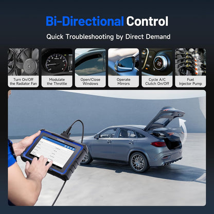 TOPDON Phoenix XLink 2025 New Gen Scan Tool, ECU Pr0gram ming/Online C0ding, Topology Mapping/New CAN Bus/DoIP, Bidirectional Scanner, 41+ Service, V.A.G Guided, Diagnostic Tool for All Vehicles