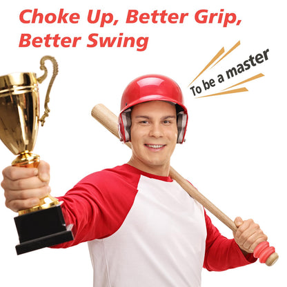 MIPREZT 5 Packs Baseball Bat Grip Choke Up Rings Choke Ring Baseball Softball Teeball Tball Bat Choke Up Ring Bat Knob Baseball Bat Accessories