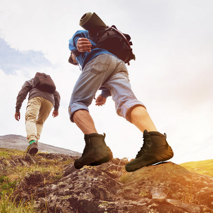 FREE SOLDIER Men's Waterproof Hiking Boots Tactical Work Boots Outdoor Lightweight Military Boots