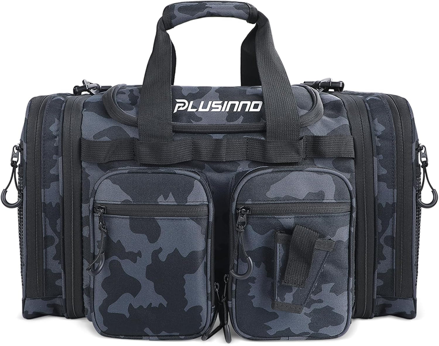 PLUSINNO Travelling bag All-purpose carrying bags for use by campers,Waterproof & Travelling bag Outdoor-Read,Get Two Bags in One