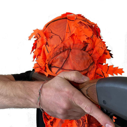 Arcturus Camo 3D Leaf Ghillie Camouflage Face Mask. Leafy, Full Coverage, Breathable Hunting Mask with Customizable Fit