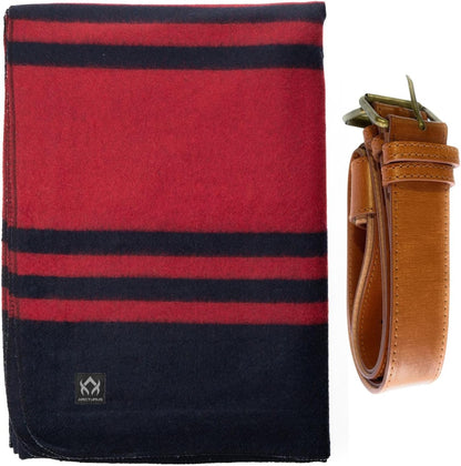 Arcturus Lava Canyon Wool Blanket and Carry Straps Bundle