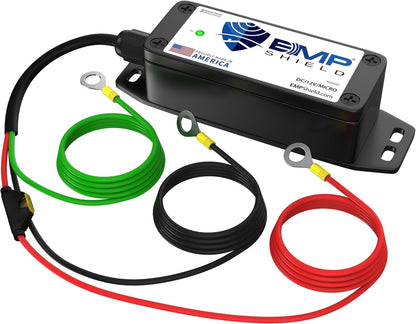 EMP Shield Micro - Vehicle EMP Protection 12 Volt DC for Car, Truck, and Motorcycle (DC-12V-Micro) Lightning, Solar Flare, CME (coronal mass ejection) and Lightining Surge Protection