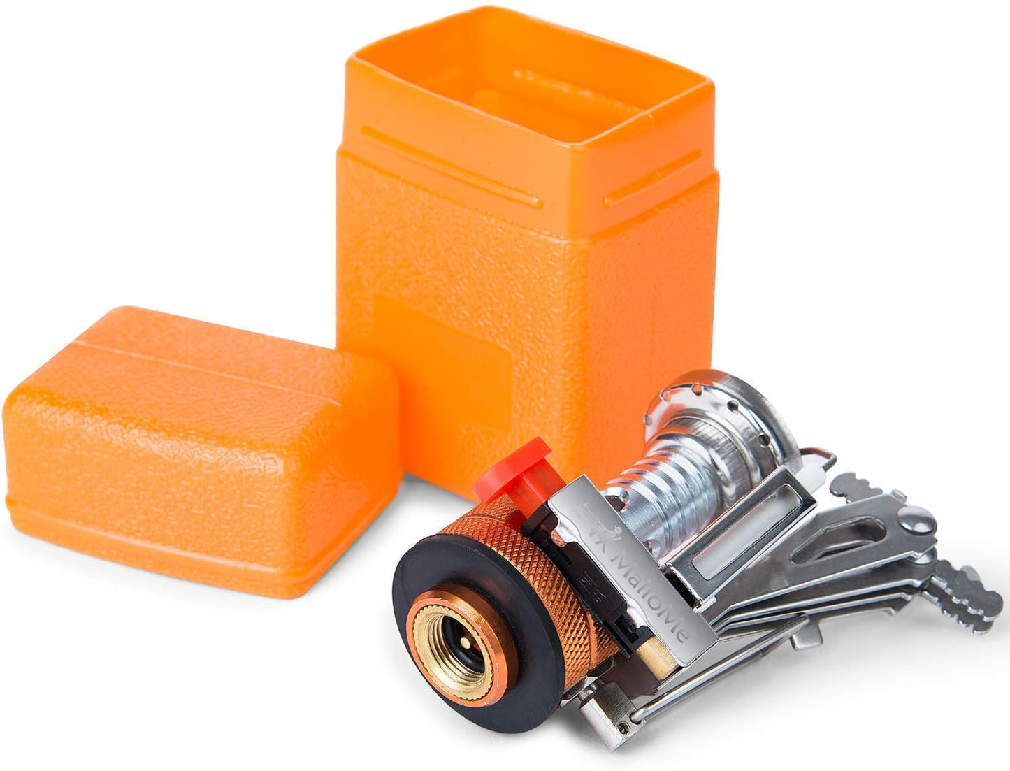 MalloMe Camping Cookware Mess Kit with Backpack Stove - Camping Cooking Set - Camping Pot and Pans Backpacking Gear- Hiking Stove/Backpacking Stove - Camp Accessories Equipment