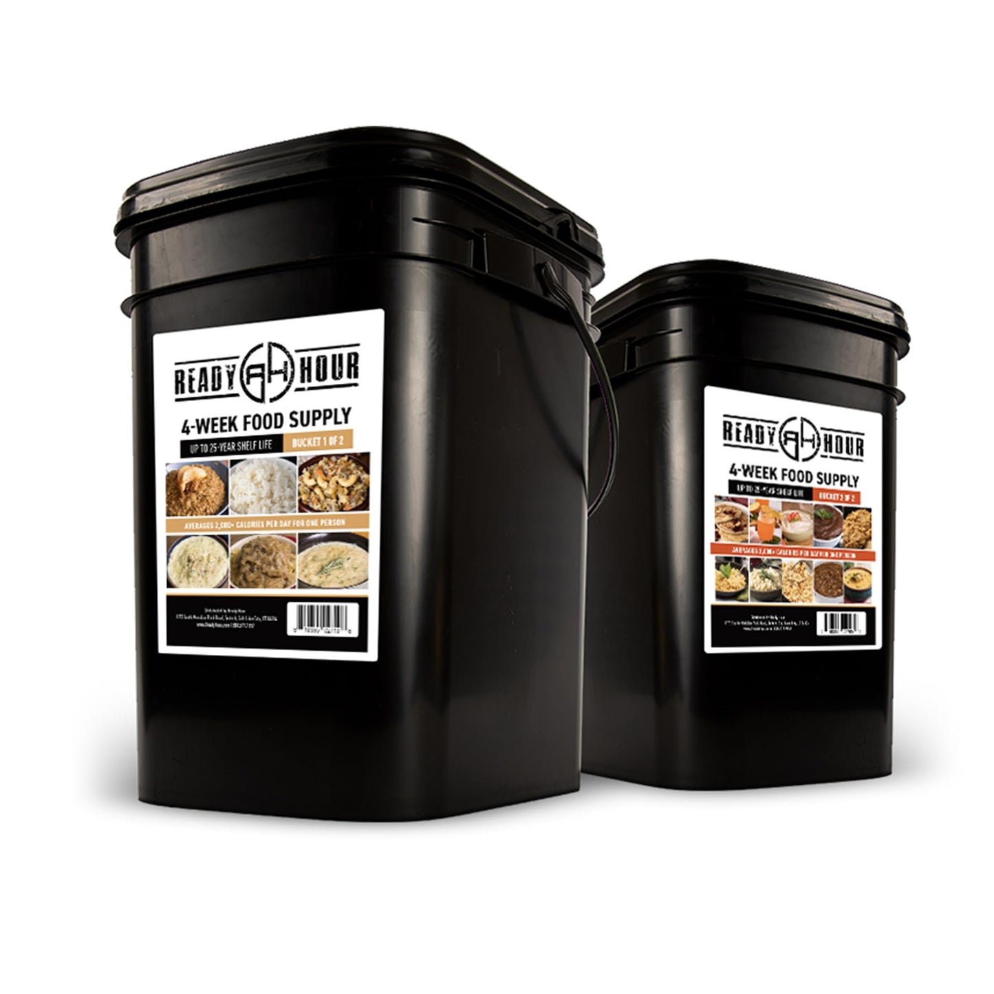 Ready Hour 72-Hour Emergency Food Kit Sample - Survival Meals Variety Pack for Disaster Prep, Freeze-Dried/Dehydrated Camping Food, Bug Out Bag MRE Alternative, Preparedness & Power Outage Supplies