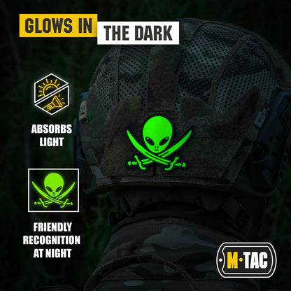 M-Tac Morale Patch Alien PVC
