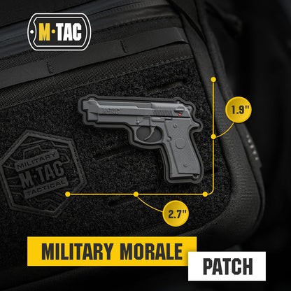 M-Tac Morale Patch Beretta 3D PVC