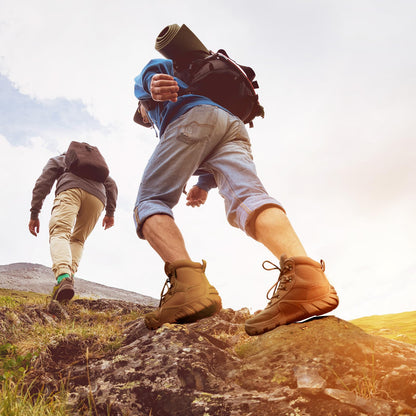 FREE SOLDIER Men's Waterproof Hiking Boots Tactical Work Boots Outdoor Lightweight Military Boots