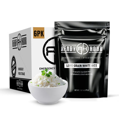 Ready Hour Mac and Cheese Case Pack (24 Servings), Freeze-Dried, Mac and Cheese Bulk, Survival Emergency and Real Non-Perishable Food, Long-Term Storage Food, 25-Year Shelf Life