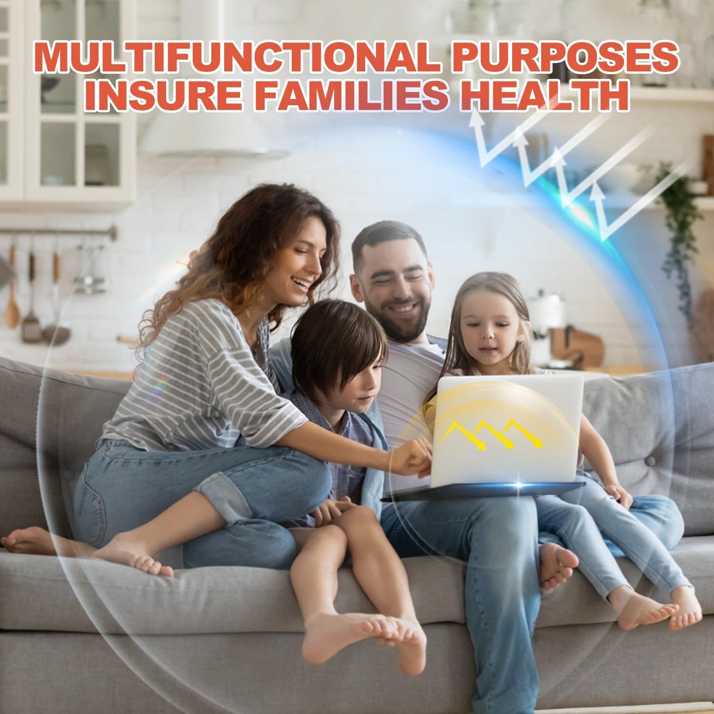 EMF Radiation Shielding Laptop Pad - 12x16 Inch Heat Blocking Mat, Anti-Radiation & Heat Protection for Laptop, Notebook, Tablet Use on Lap, Office, Travel