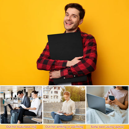 EMF Radiation Shielding Laptop Pad - 12x16 Inch Heat Blocking Mat, Anti-Radiation & Heat Protection for Laptop, Notebook, Tablet Use on Lap, Office, Travel