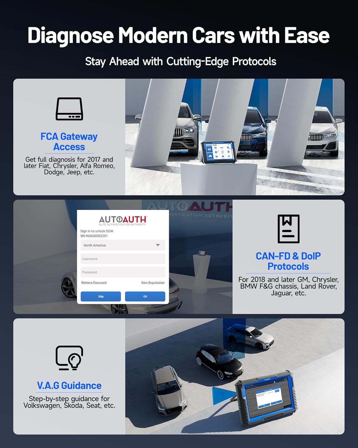 TOPDON Phoenix XLink 2025 New Gen Scan Tool, ECU Pr0gram ming/Online C0ding, Topology Mapping/New CAN Bus/DoIP, Bidirectional Scanner, 41+ Service, V.A.G Guided, Diagnostic Tool for All Vehicles