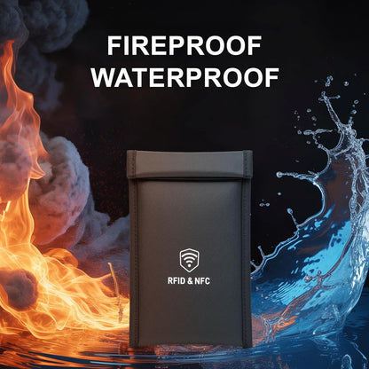 Faraday Bags for Phones and Accordion File Organizer