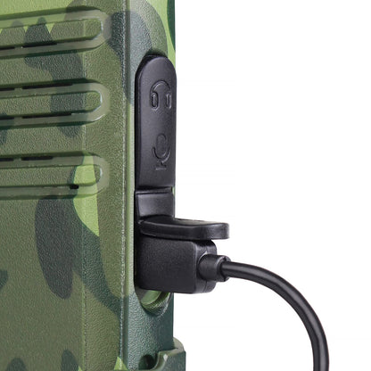 Retevis RT22 Two Way Radio Long Range Rechargeable,Portable 2 Way Radio, USB-C Charging, Handsfree Walkie Talkies for Adults Cruise Hiking Camping(4 Pack)