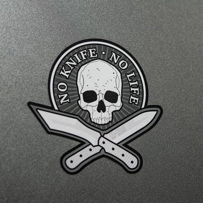 M-Tac Bumper Sticker No Knife No Life