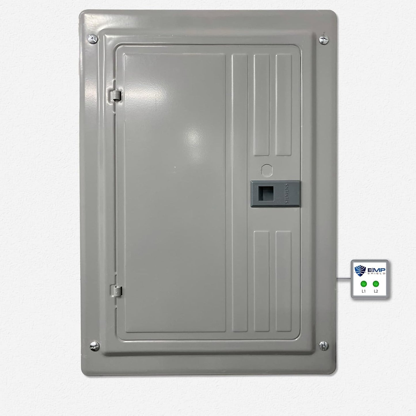 EMP Shield – Home EMP & Lightning Protection + CME Defense for Flush Mounted Breaker Box (SP-120-240-RL/Concealed Model) Lightning, Solar Flare, and Surge Protection