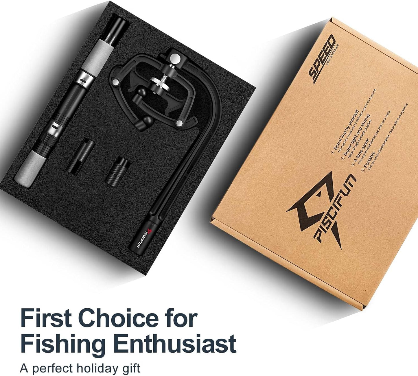 Piscifun Fishing Line Winder Spooler Machine Spinning Reel Spool Spooling Station System Automatic Spools Holder