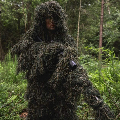 Arcturus Ghost Ghillie Suit | Ultra-Dense Design | Superior Camo Coverage for Hunters, Military, Snipers, Airsoft & Paintball