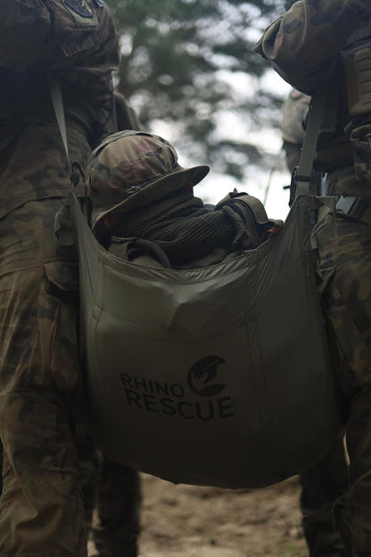 RHINO RESCUE Emergency Multi-Purpose Disposable Stretcher -661LB Capacity | Water-Resistant Litter for Mass Casualty & Disaster, IFAK Gear