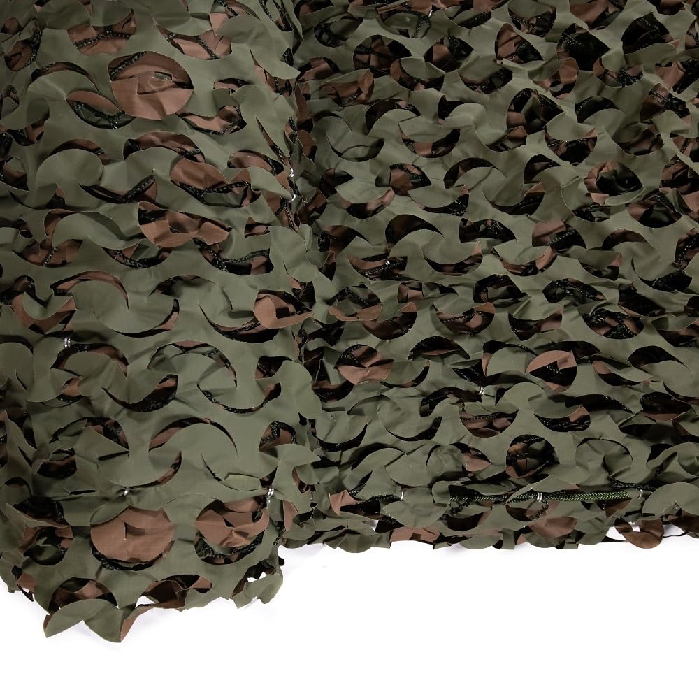 CamoSystems Reinforced Camouflage Netting | 3D Camo Nets, Waterproof & UV Protection, Silent Rip-Stop Fabric