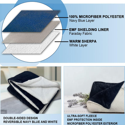 TANG SMALL FISH Faraday Blanket - Size 50" x 60"