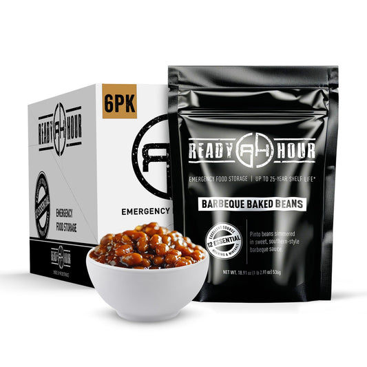 Ready Hour Honey Wheat Bread Mix Case Pack (48 Servings), Freeze-Dried Bread Mix, Honey Wheat Mix, Bulk Baking Mix, Survival Bread Kit, Emergency Baking Supply, Prepper Pantry Essentials, Disaster Food Storage, Long Shelf Life Food