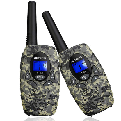 Retevis RT628 Walkie Talkies for Kids,Toys Gifts for 6-12 Years Old Boys Girls,Long Range 2 Way Radio 22CH VOX,Birthday Gift,Family Walkie Talkie for Camping Hiking Indoor Outdoor