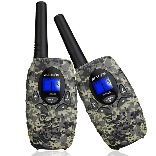 Retevis RT628 Walkie Talkies for Kids,Toys Gifts for 6-12 Years Old Boys Girls,Long Range 2 Way Radio 22CH VOX,Birthday Gift,Family Walkie Talkie for Camping Hiking Indoor Outdoor