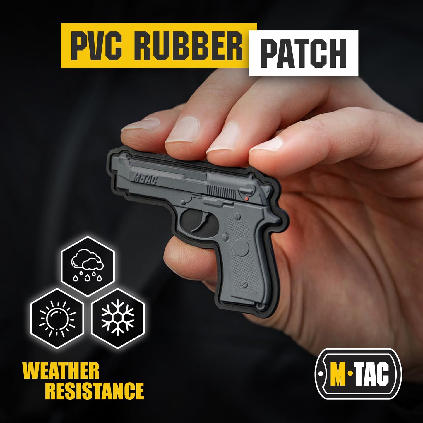 M-Tac Morale Patch Beretta 3D PVC