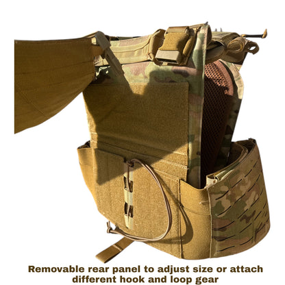 NIJ Certified LEVEL IV Crusader 2.0 Kit (2) 10x12 Front/Back Ceramic Plates + Crusader 2.0 Carrier