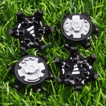 14Pcs /Lot TPR Golf Spikes Pins 1/4 Turn Fast Twist Shoe Spikes Replacement Accessories Golf Training Aids FITS PING SYSTEM