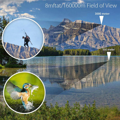 APEXEL Professional Telescope 60X60 Binoculars 10000M High Power For Outdoor Hunting Optical Night Vision Binoculars Waterproof