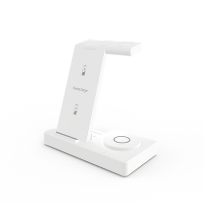 Folding five in one wireless charger suitable for Apple, Samsung, mobile phones, headphones, watches, and multiple devices