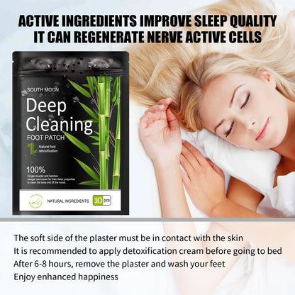 Natural herbal foot patch to relieve physical and mental stress Foot massage to help sleep foot patch