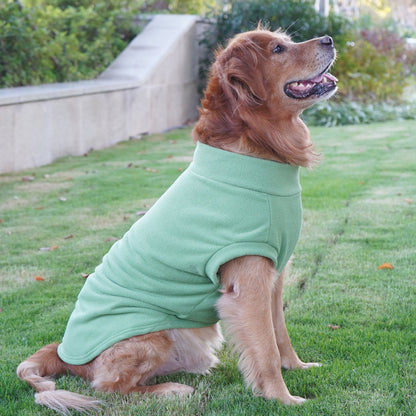 Pet Labrador Golden Retriever Dog Clothes Large Breed Winter Warm Pet Clothes European and American Cross-border Wholesale