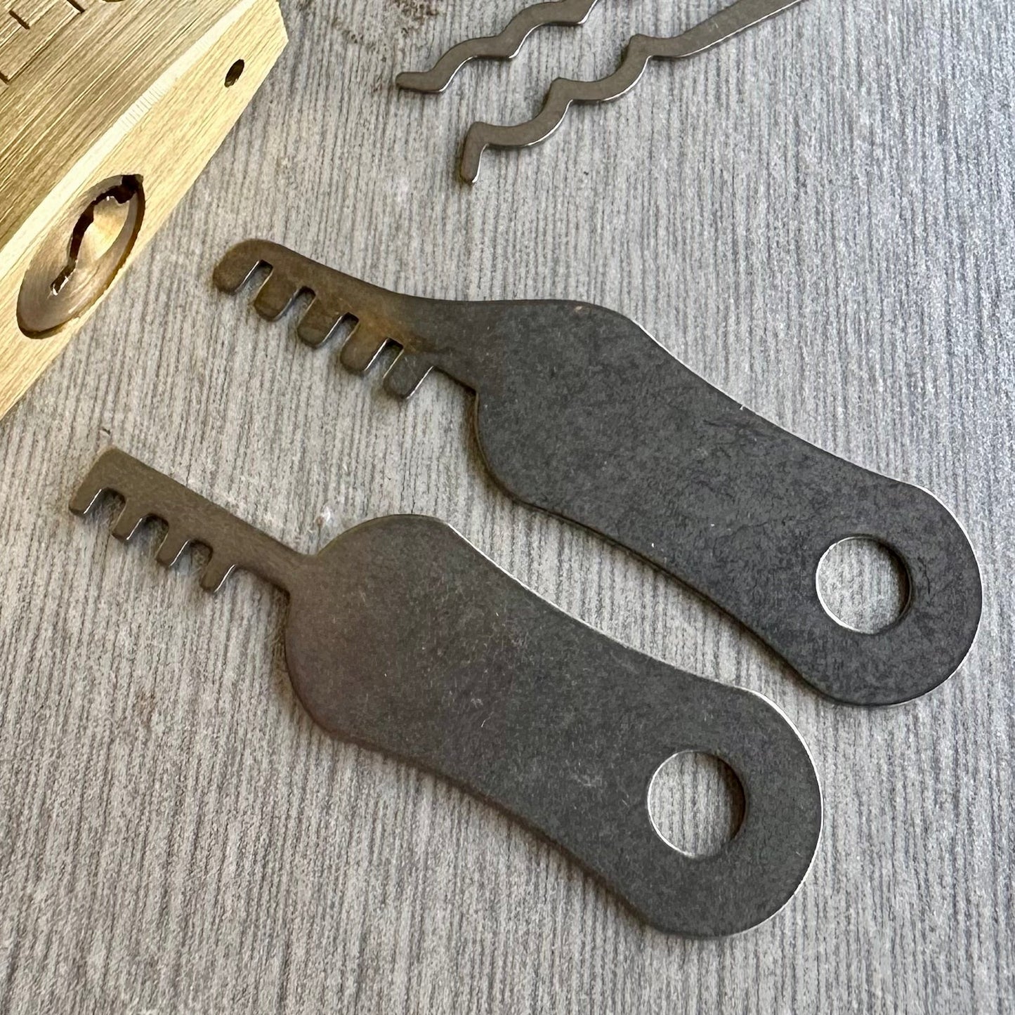 Comb Picks Lock Pick Set 2-Pack