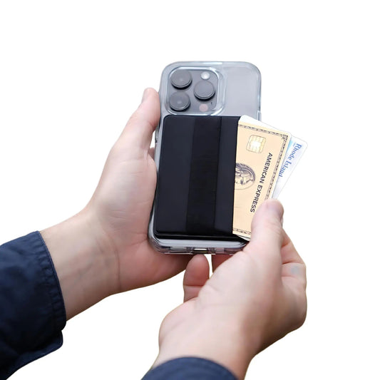 Ultra-Thin MagSafe Wallet with Phone Grip
