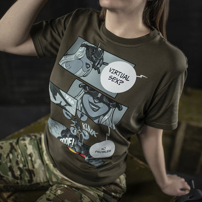 M-Tac T-Shirt Comics Drone Girl