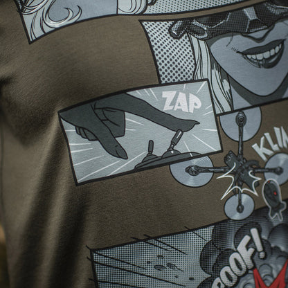 M-Tac T-Shirt Comics Drone Girl