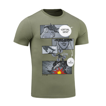 M-Tac T-Shirt Comics Drone Girl