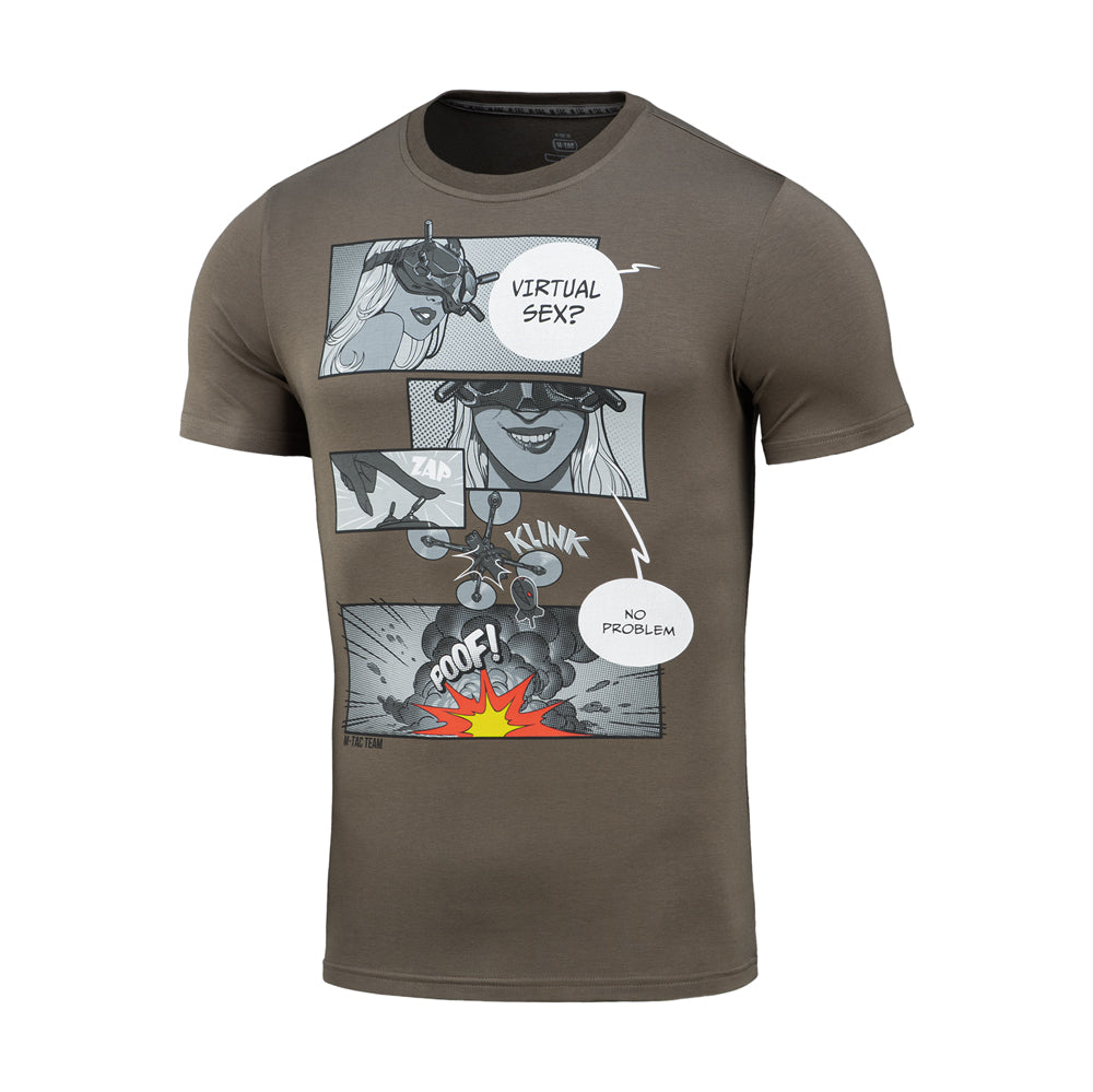 M-Tac T-Shirt Comics Drone Girl