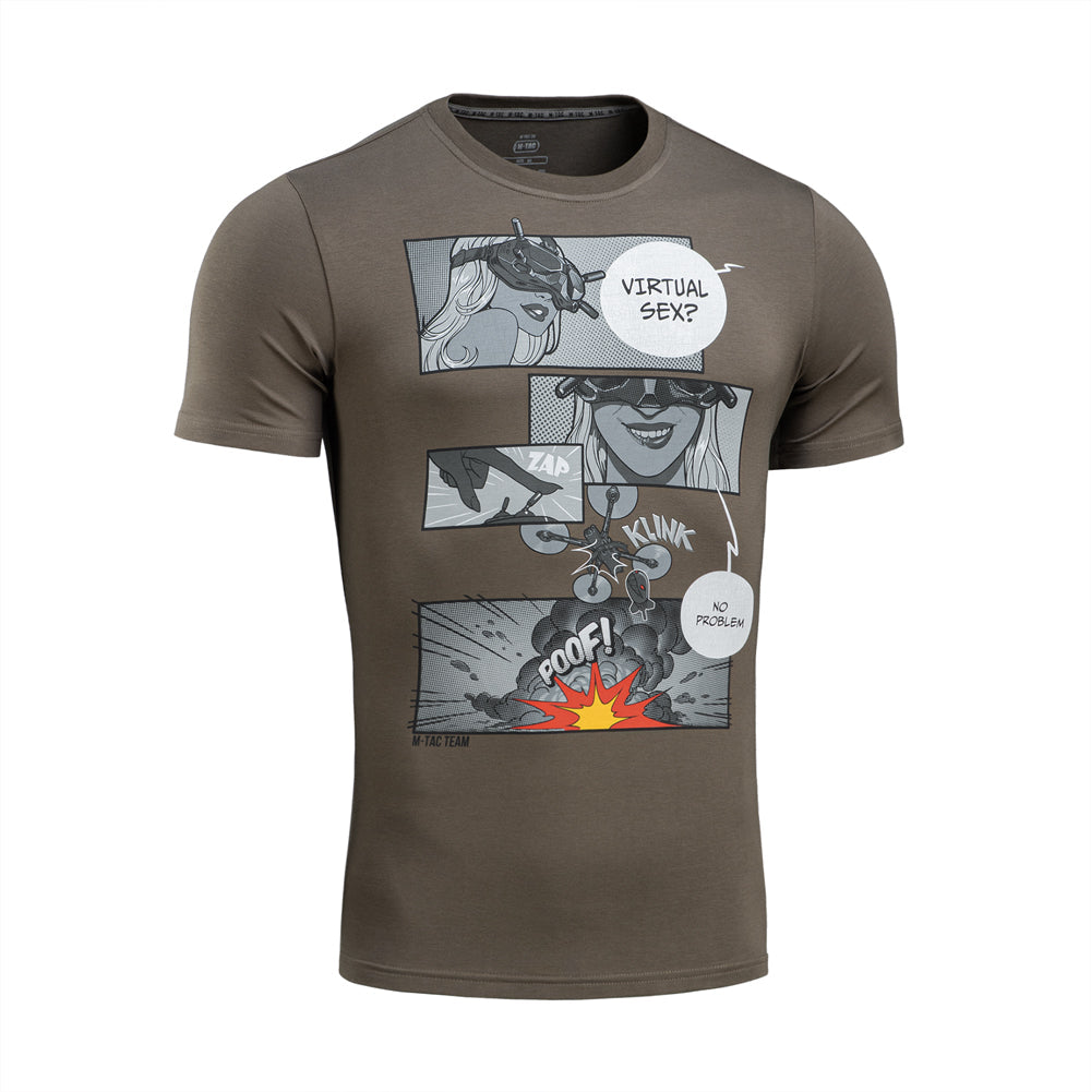 M-Tac T-Shirt Comics Drone Girl