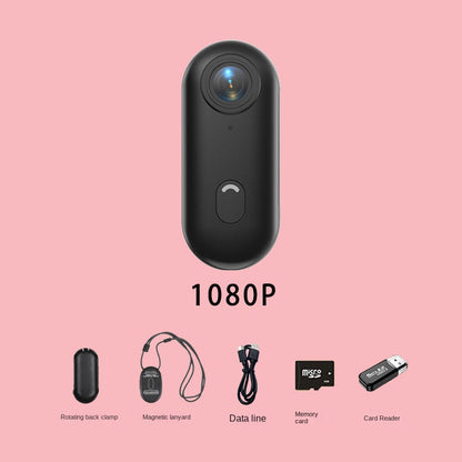 Thumb Bike Camera Magnetic Back Clip Sports Camera Thumb Recorder Pet