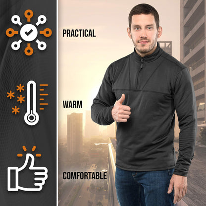 M-Tac Fleece Thermal Shirt Delta Level 2