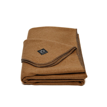 Arcturus Military Wool Blanket - Warm, Thick, Washable - Great for Outdoors, Camping, Stadium Blanket, Picnics, Travel - Car & Bushcraft Survival Kits