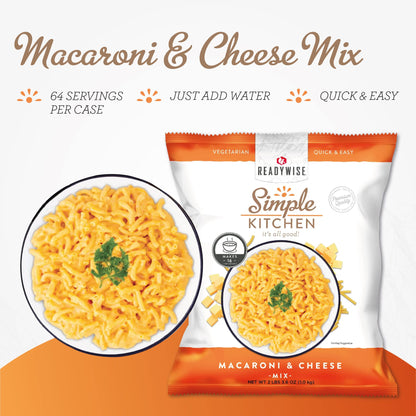 READYWISE - Simple Kitchen, Tomato Basil Soup, 17 Servings, MRE, Gluten Free, & Vegetarian, Food, Soup Mix, for Events, Hiking, Emergency Food Supply, Camping Essentials, or Daily Use, 1 Pack
